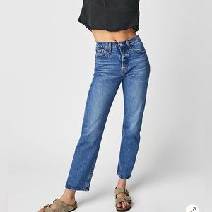 LEVI’S | Wedgie Straight Jeans | Jive Sound | High-Rise | NWT
